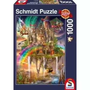 Image of Schmidt - City in the Sky 1000 Piece Jigsaw Puzzle