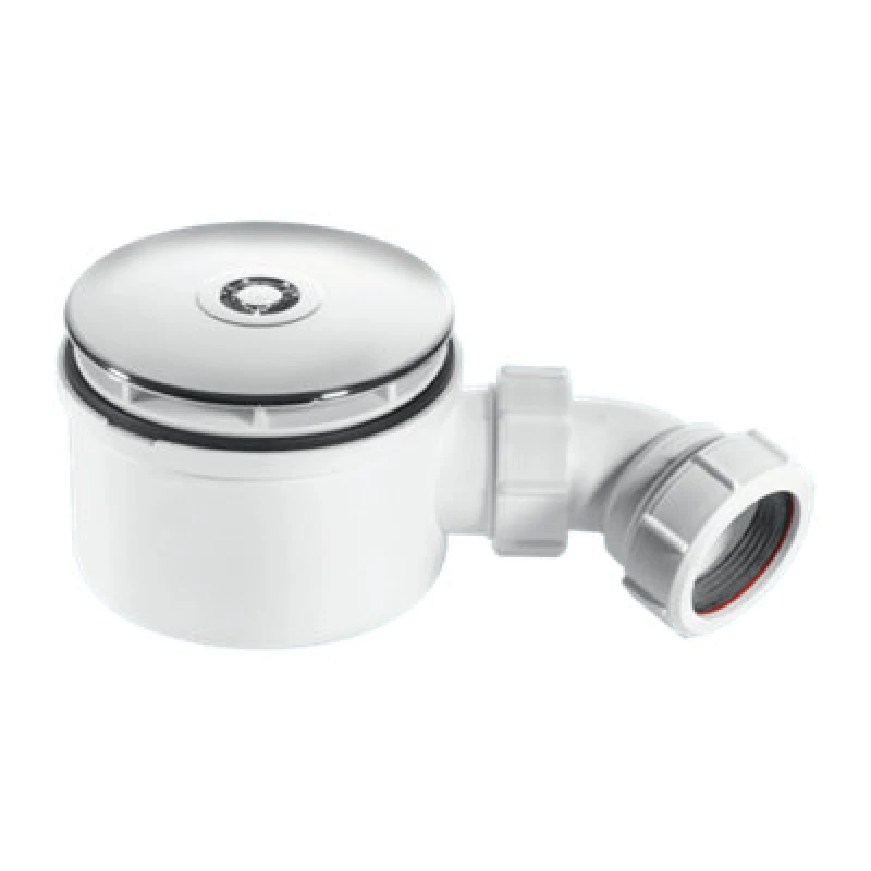 Image of McAlpine ST90CB10-70 90mm Shallow Shower Trap - 70mm High White