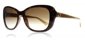 Image of Guess GU7475 Sunglasses Havana 52F 56mm