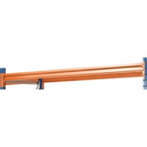 Image of Slingsby Heavy Duty Shelf 25mm ChipboardSteel Supports Orange 379829