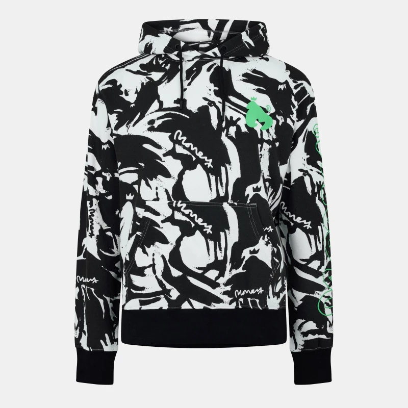 Image of Money Mens Night Camo Hoodie Black male Small