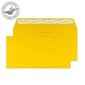 Image of Blake Creative Colour DL 120gm2 Peel and Seal Wallet Envelopes Egg