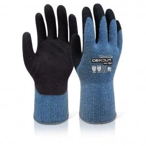 Image of Wonder Grip WG 780 Dexcut Cold Resistant Glove Medium Black Ref WG780M