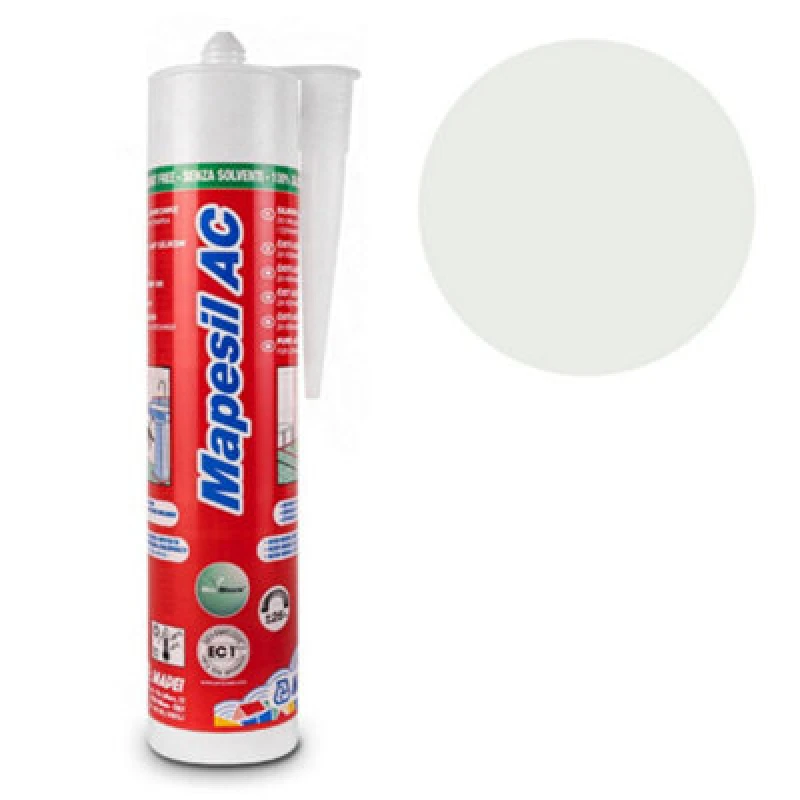 Image of Mapei Mapesil Ac Mould Resistant Silicone 103 Moon White 310Ml