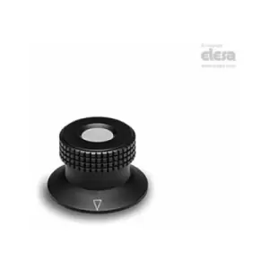 Image of Elesa - Knurled control knob-MBR.30 B-5+FKP-C3 Grey