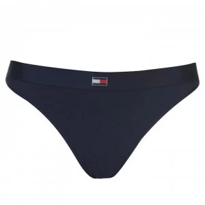Image of Tommy Bodywear Tommy Large Flag Brazilian Briefs - Navy Blazer 416