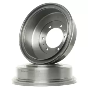 Image of RIDEX Brake Drum MITSUBISHI 123B0124 MB895470 Rear Brakes,Drum Brake