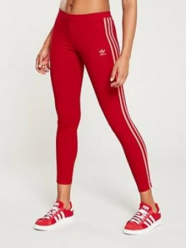 Image of Adidas Originals 3 Str Tight - Red