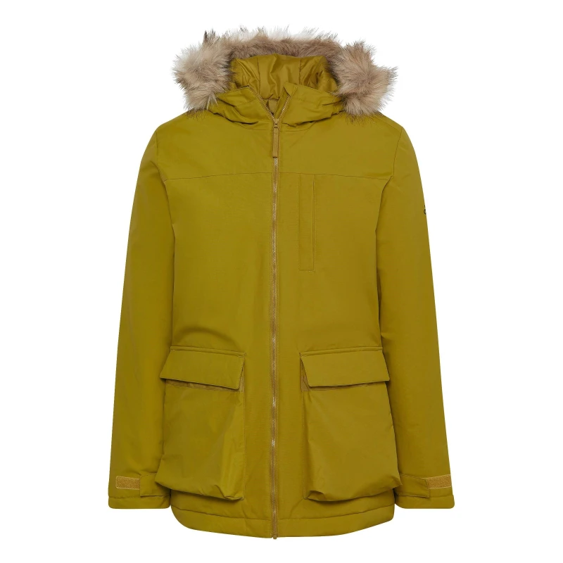 Image of adidas Utilitas Hooded Parka Jacket Mens - Green Green XS