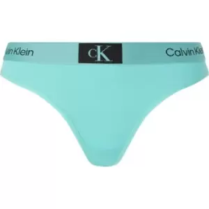 Image of Calvin Klein 1996 Thong - Blue
