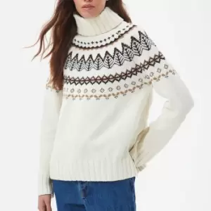 Image of Barbour Mersea Wool-Blend Intarsia Jumper - UK 18