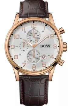 Image of Mens Hugo Boss Aeroliner Chronograph Watch 1512519