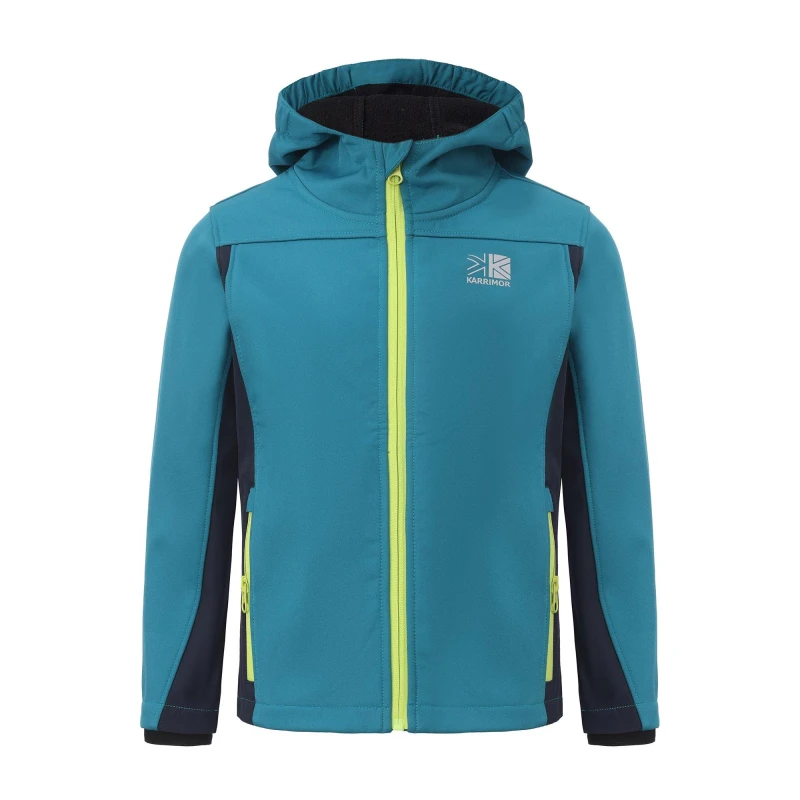 Image of Karrimor Kids Softshell Jacket Ocean Blue male 7-8 (S)