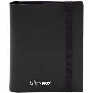 Image of Ultra Pro Eclipse 2-Pocket Pro-Binder - Jet Black