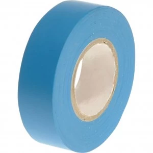 Image of Faithfull PVC Electricial Tape Blue 19mm 20m
