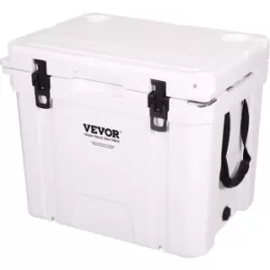 Image of Insulated Portable Cooler, 45 qt, Holds 45 Cans, Ice Retention Hard Cooler with Heavy Duty Handle, Ice Chest Lunch Box for Camping, Beach, Picnic,