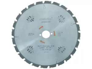 Image of Metabo 628220000 Mitre Saw Blade 254mm x 2.4 x 30 x 24T