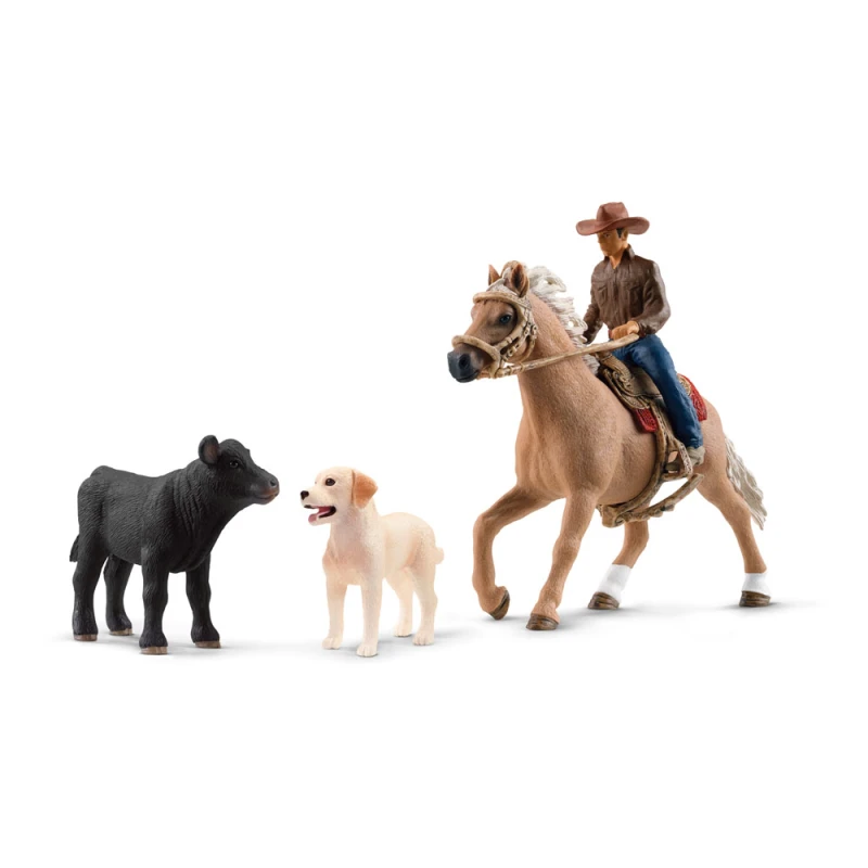 Image of Schleich Farm World Western Riding Multi unisex 000