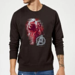 Image of Avengers Endgame Rocket Brushed Sweatshirt - Black - 5XL