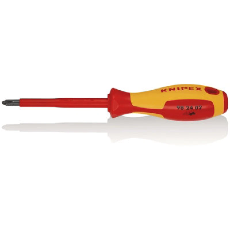 Image of Knipex 98 24 02 Vde Insulated Screwdriver, Ph2 X 100mm 18803