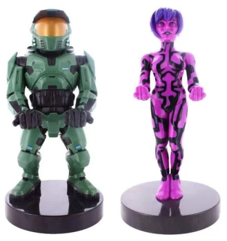 Image of Halo Cable Guy - Twin Pack - Master Chief and Cortana Accessories multicolour