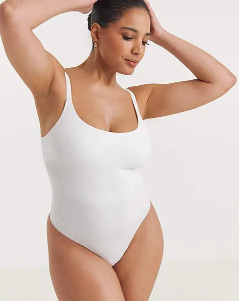 Image of Boux Avenue Boux Avenue Thong Contour Body White White Female Medium DD-G QV61106