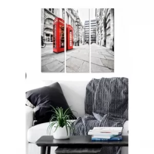 Image of MDF2492368 Multicolor Decorative MDF Painting (3 Pieces)