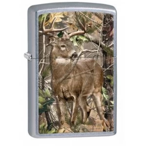 Image of Zippo Deer Realtree Street Chrome