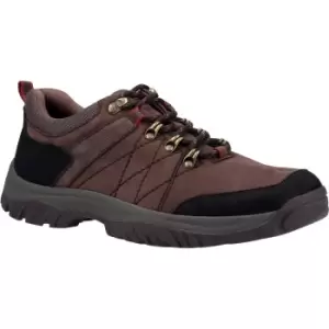 Image of Cotswold Mens Toddington Lace Up Leather Walking Shoes UK Size 7 (EU 41)