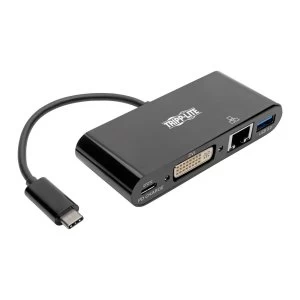 Image of USB C to DVI Multiport Adapter Dock