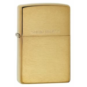 Image of Zippo New Windproof Lighter Brushed Brass