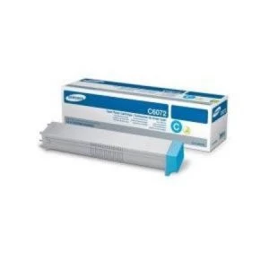 Image of Samsung CLT-C6072S Cyan Laser Toner Ink Cartridge Cartridge