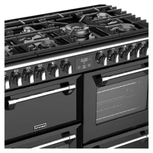 Image of Stoves 444444907 Richmond DX S1000DF 100cm Dual Fuel Range Cooker Blac