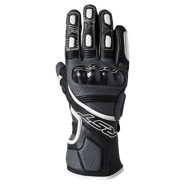 Image of RST Fulcrum Gloves Grey White Black Size 12