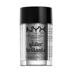 Image of NYX Professional Makeup Face & Body Glitter - Silver