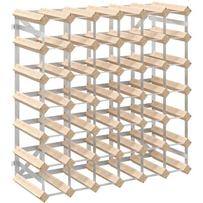 Image of VIDAXL Wine Rack for 42 Bottles Solid Pinewood Vidaxl 282470