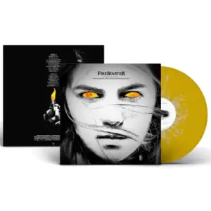Image of Firestarter Original Motion Picture Soundtrack Vinyl (Yellow and Bone Splatter)