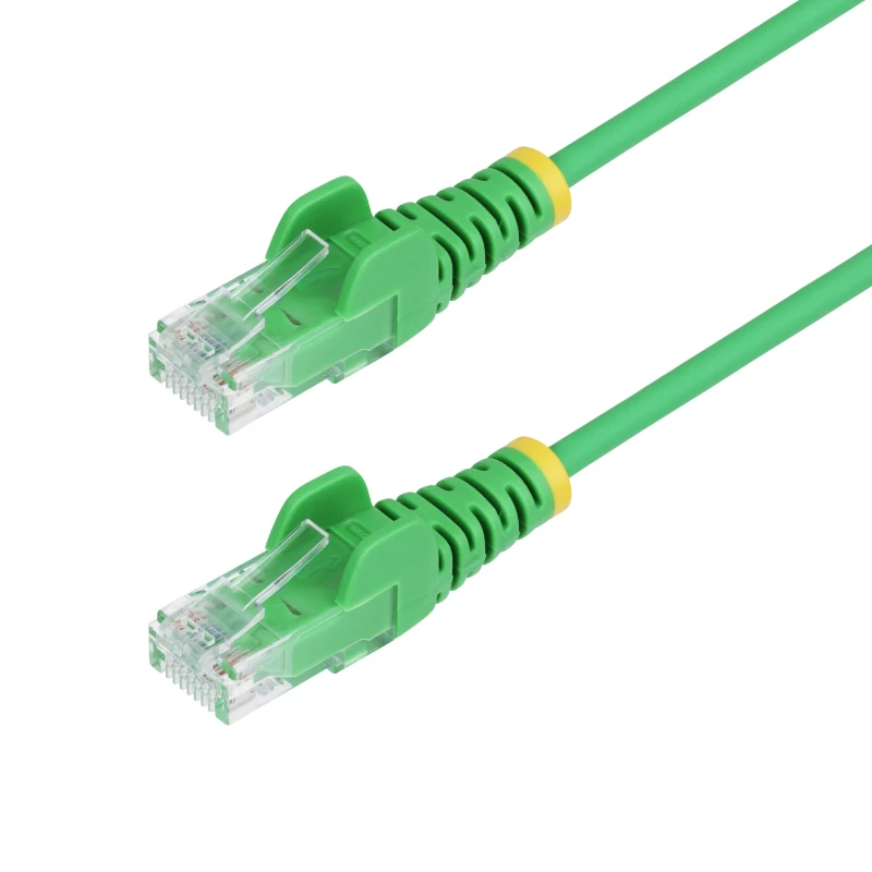 Image of StarTech.com 2m Green Slim CAT6 Ethernet Cable. Snagless. 100W PoE. UT