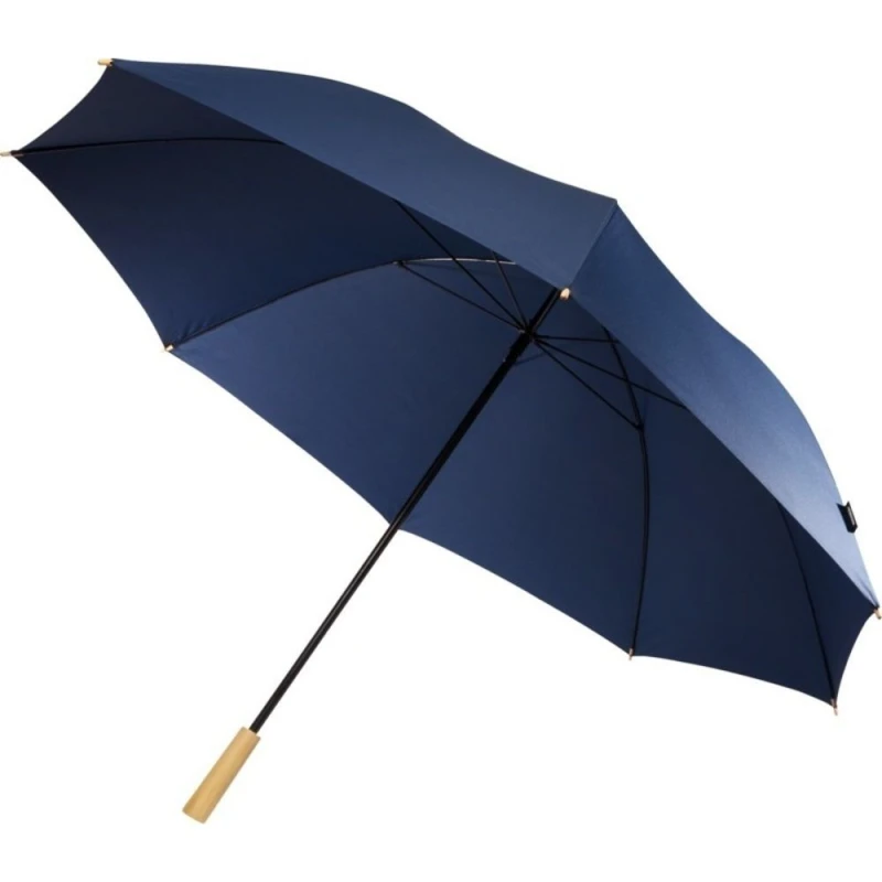 Image of Avenue Avenue Men Romee RPET Golf Umbrella in Navy Navy One Size Male 5059958697430