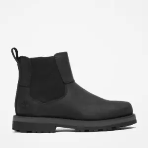 Image of Timberland Courma Kid Chelsea Boot For Junior In Black Kids, Size 5
