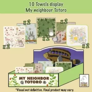 Image of My Neighbor Totoro Mini Towels 25 x 25cm Display (10)