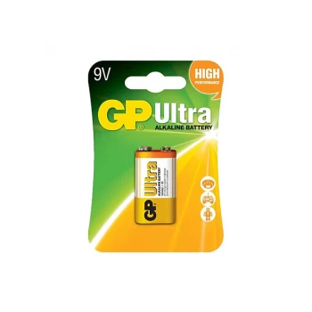 Image of GP Battery Ultra Alkaline PP3 9V - 1 Pack