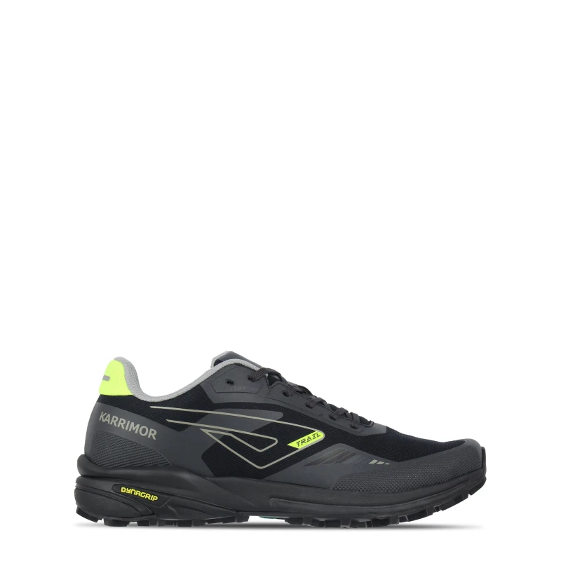 Image of Karrimor Verge Trail Runners Mens Black/Lime male 7 (41)