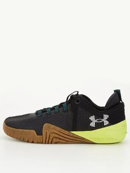 Image of Under Armour Mens Training Tribase Reign 6 Trainers - Black/Teal