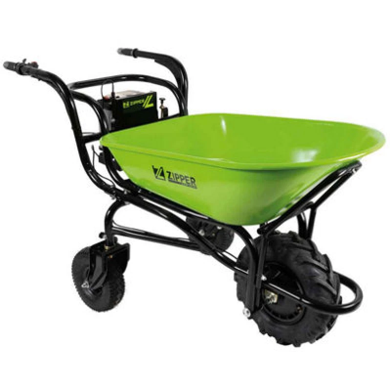 Image of Zipper Ewb150-100L Electric Wheel Barrow 40V 280W Motor Max 100Ltr 150Kg - 8H