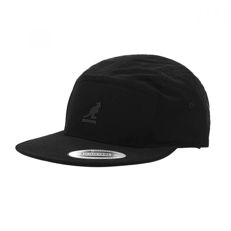 Image of TrendMecca Watches Kangol K5327 Black Soft Touch 5 Panel Ball Cap K5327 BLACK