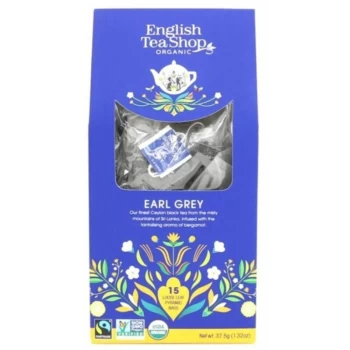 Image of Organic Earl Grey Pyramids - 15 Bags - 702243 - English Tea Shop