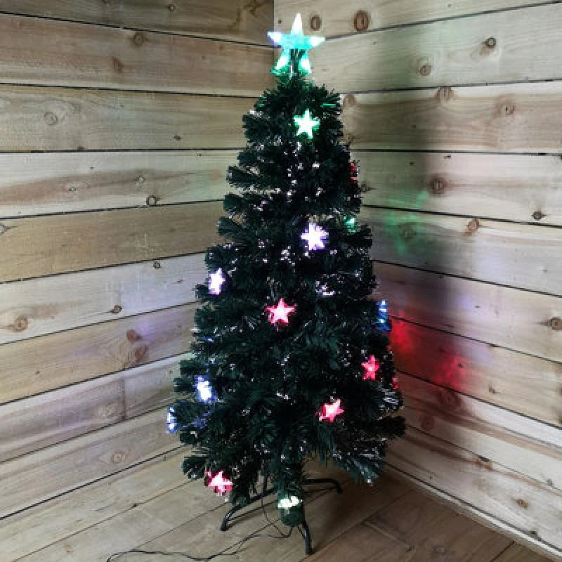 Image of Samuel Alexander Fibre Optic Indoor 120cm Cosmos Tree With 22 Colour Changing LEDs Multi unisex