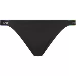 Image of Calvin Klein Cheeky Bikini Bottoms - Black