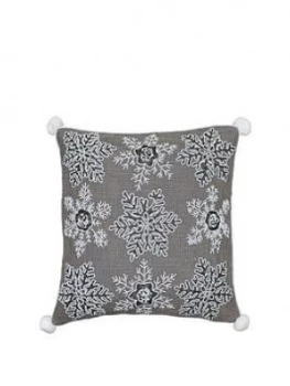 Image of Riva Home White Christmas S Cushion